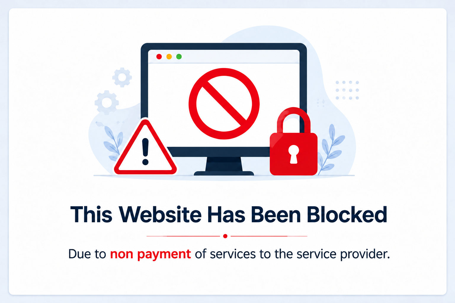 Website Blocked